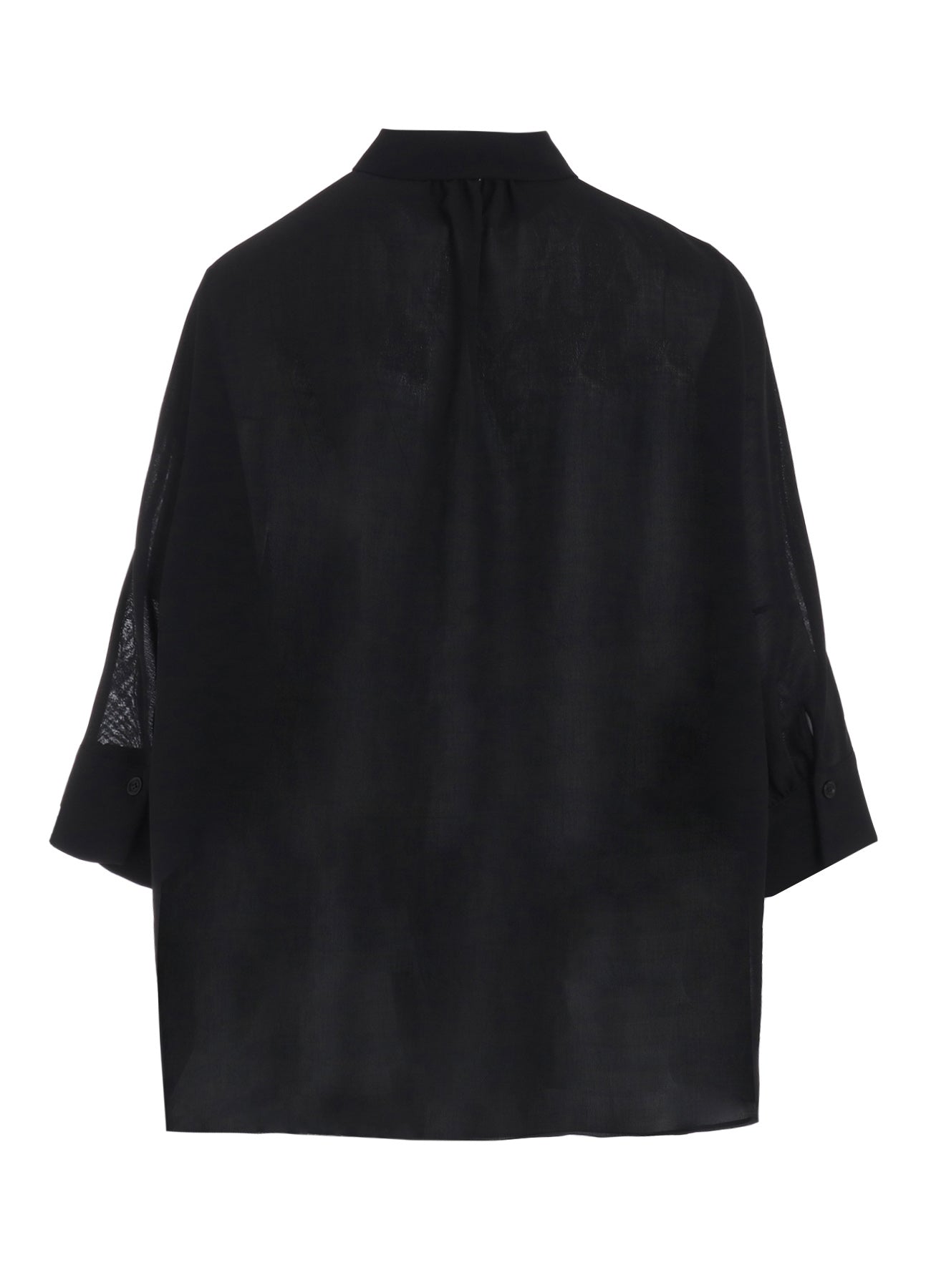 PE/STRONG TWISTED CLOTH CAPE BLOUSE