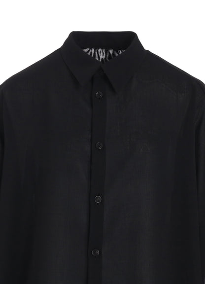 PE/STRONG TWISTED CLOTH CAPE BLOUSE