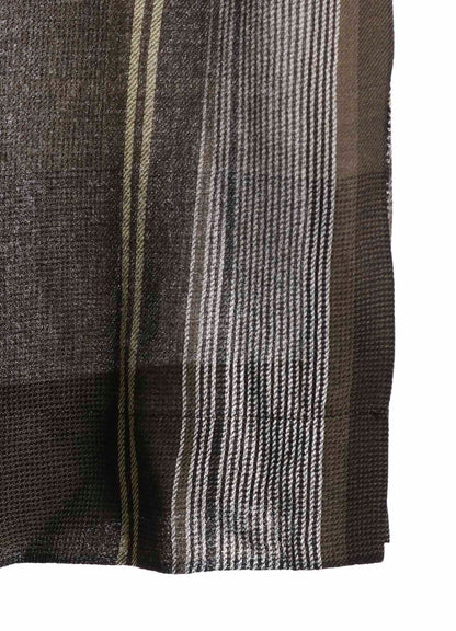 RY/NY GAUZE PLAID SLEEVELES DRESS