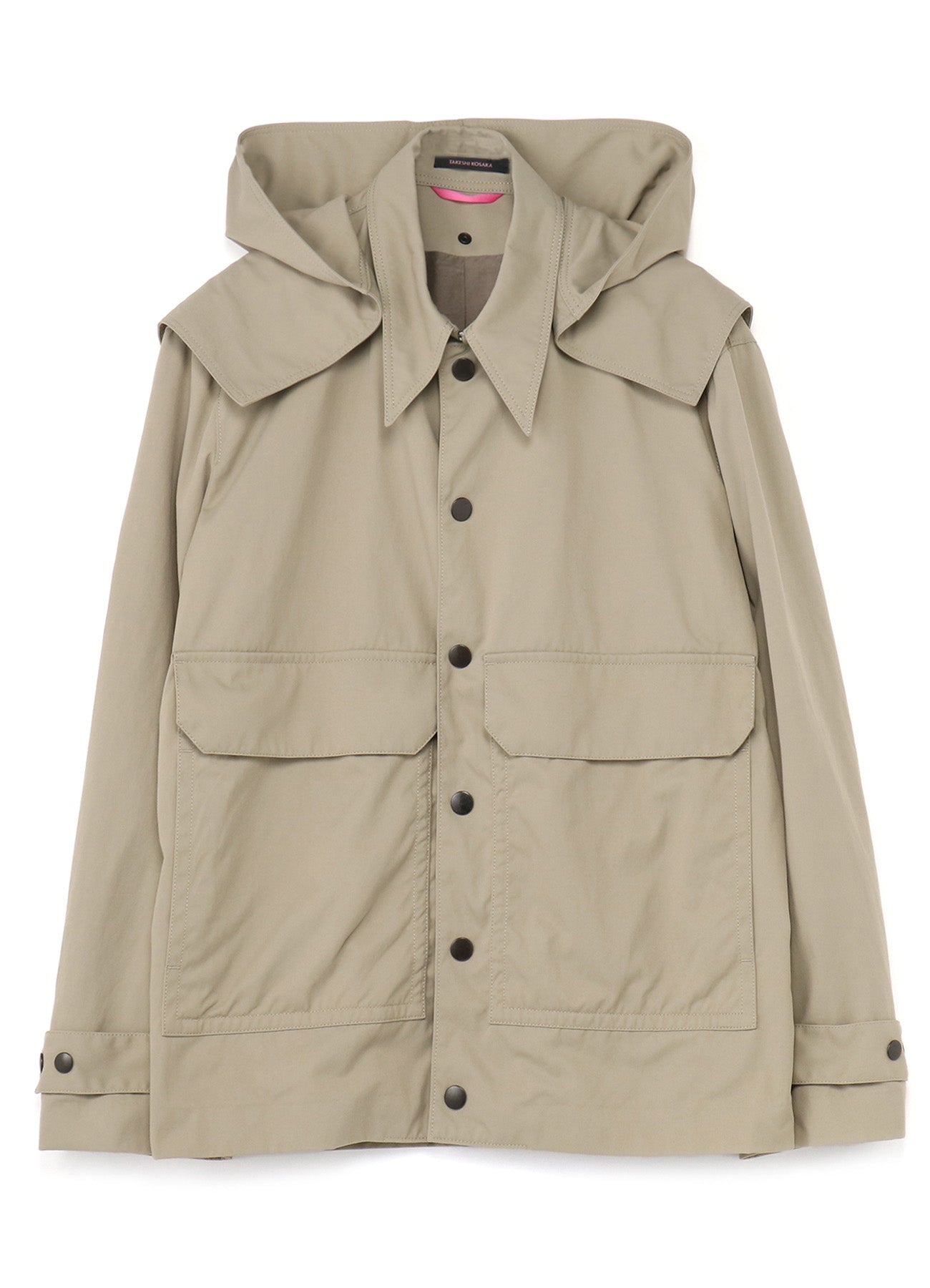 TASLAN Ny LIGHT TWILL WATERPR HOOD Y