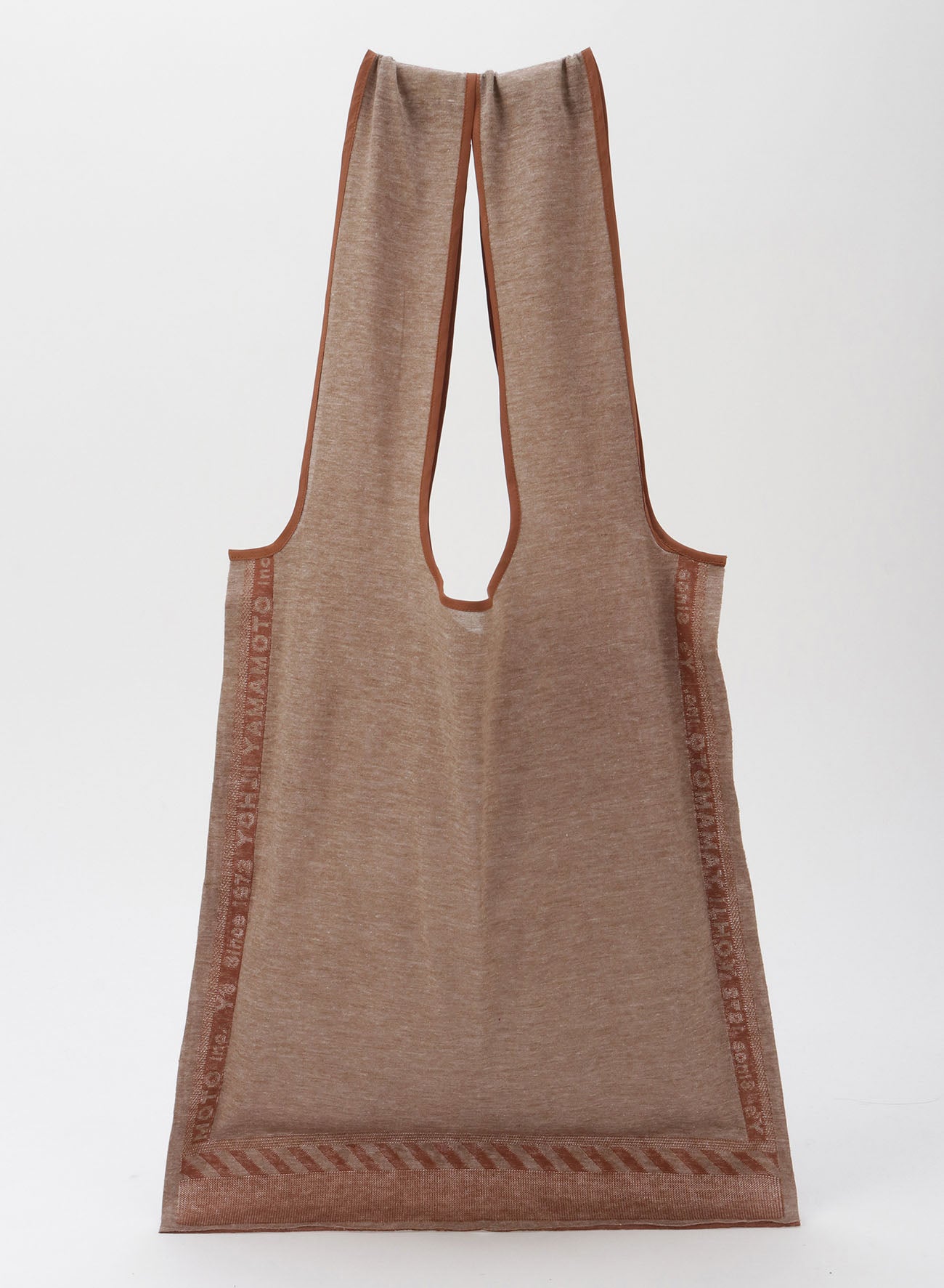 WOOL JACQUARD CUT & SEWN BAG