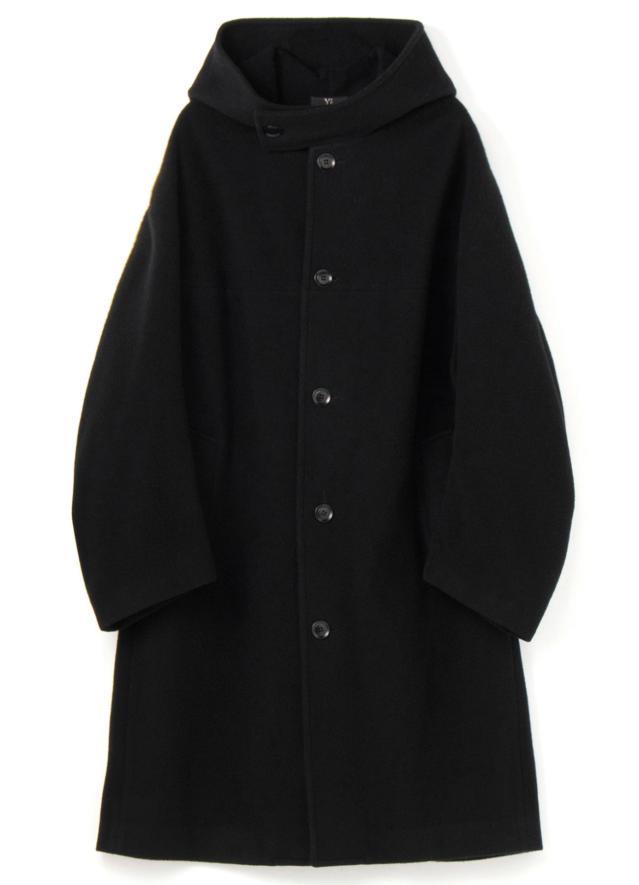 WOOL MOSSER CUT OUT COLLAR COAT