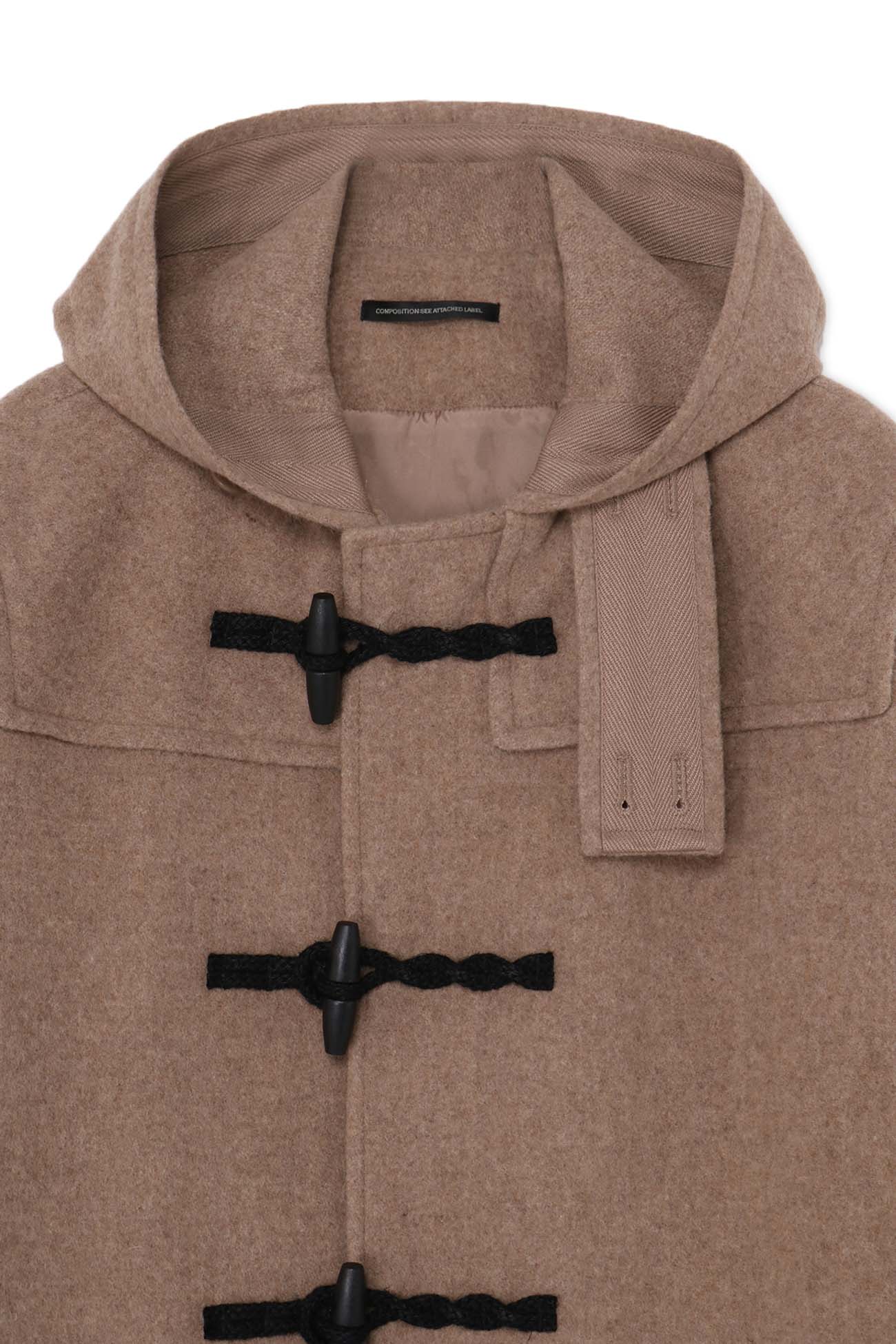 WOOL MOSSER DUFFLE COAT