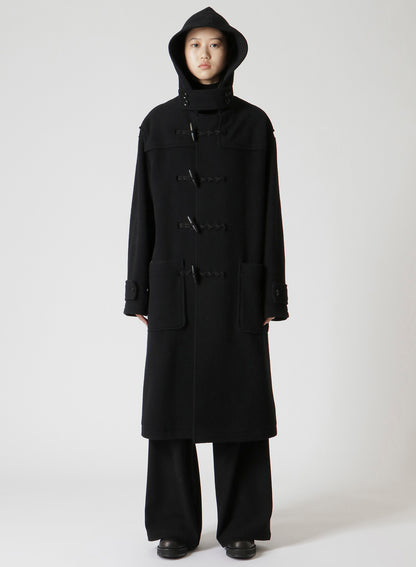 WOOL MOSSER DUFFLE COAT