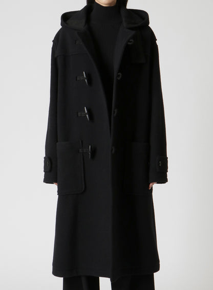 WOOL MOSSER DUFFLE COAT