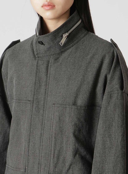 COTTON/LINEN CANVAS INK COATING 5 PANELS COAT