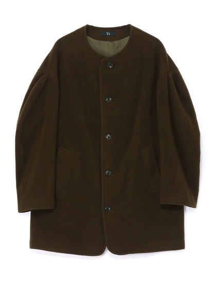 WOOL MOSSER NO COLLAR JACKET