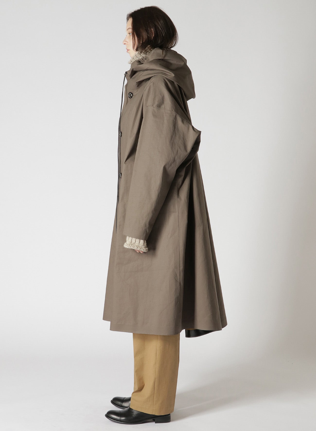 [Y's 1972 - Y’s CRAFTED BY MACKINTOSH]HOODED COAT