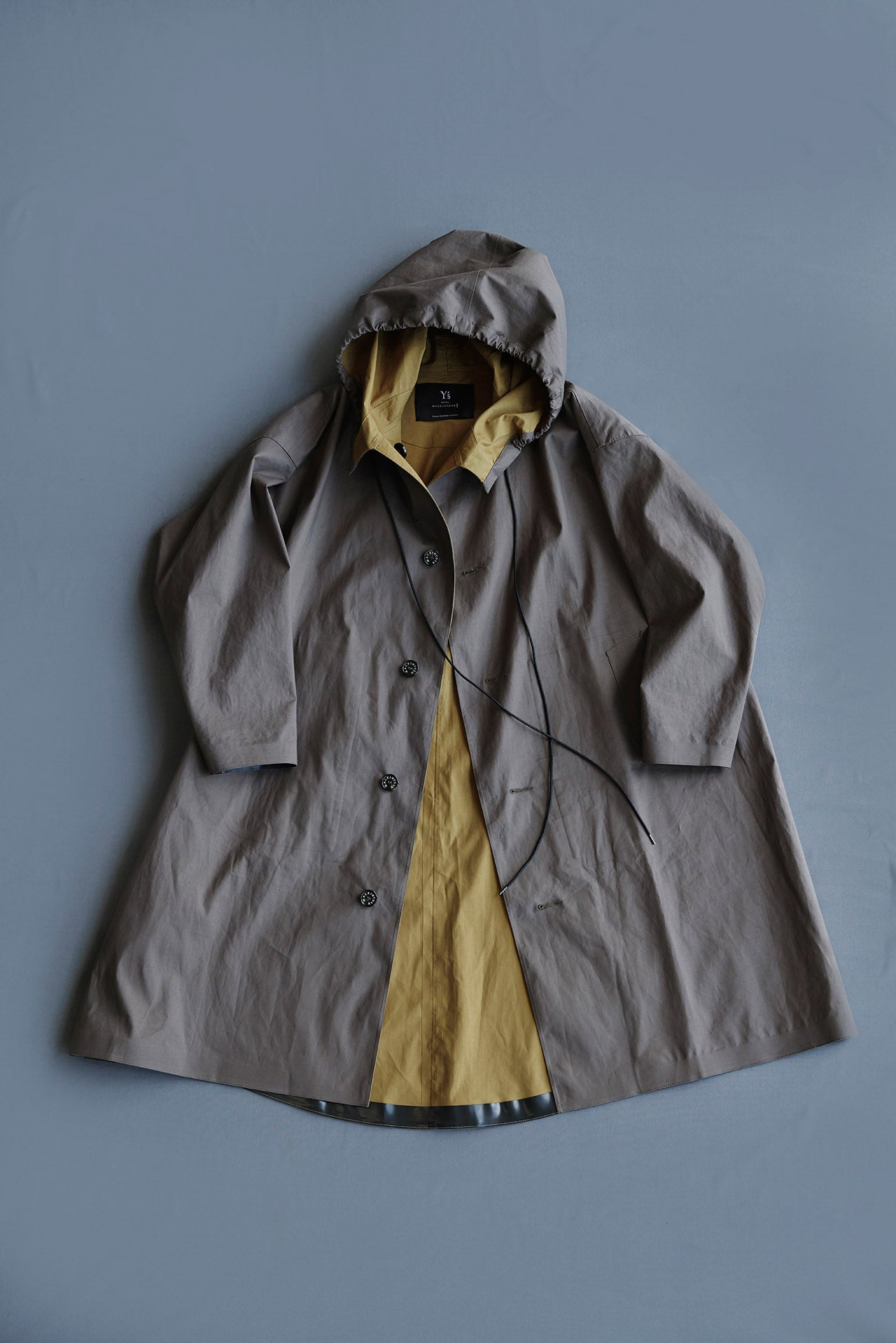 Y's 1972 - Y's CRAFTED BY MACKINTOSH]HOODED COAT – THE SHOP YOHJI YAMAMOTO