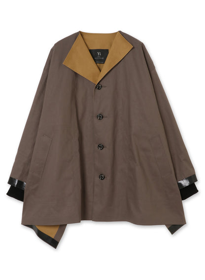 [Y's 1972 - Y’s CRAFTED BY MACKINTOSH]NO COLLAR COAT