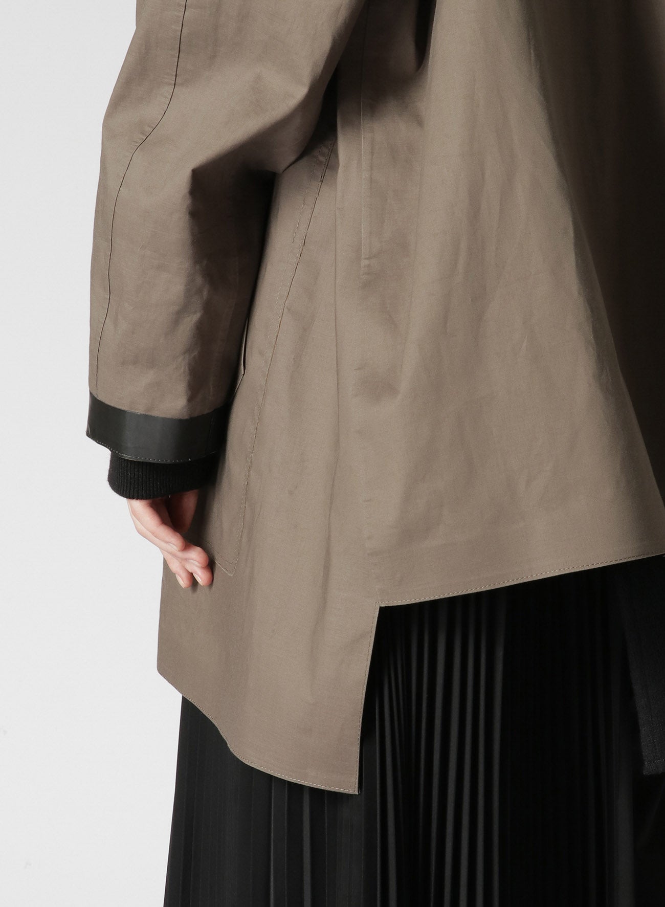 [Y's 1972 - Y’s CRAFTED BY MACKINTOSH]NO COLLAR COAT