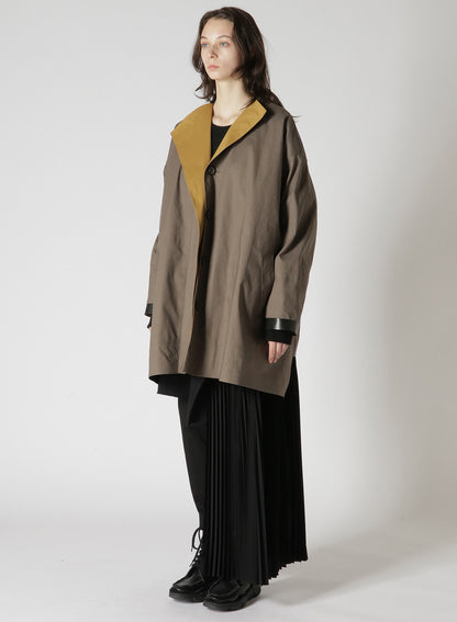 [Y's 1972 - Y’s CRAFTED BY MACKINTOSH]NO COLLAR COAT
