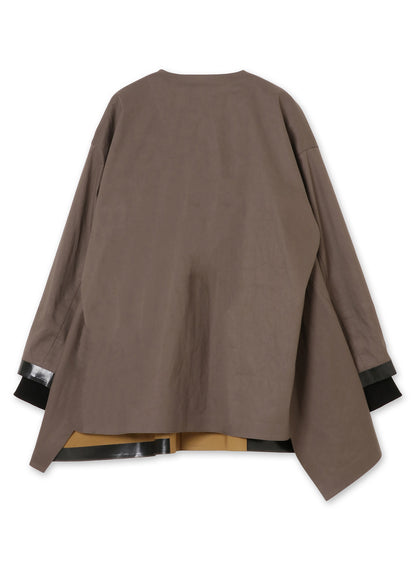 [Y's 1972 - Y’s CRAFTED BY MACKINTOSH]NO COLLAR COAT