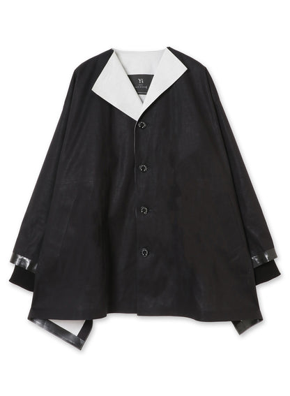 [Y's 1972 - Y’s CRAFTED BY MACKINTOSH]NO COLLAR COAT