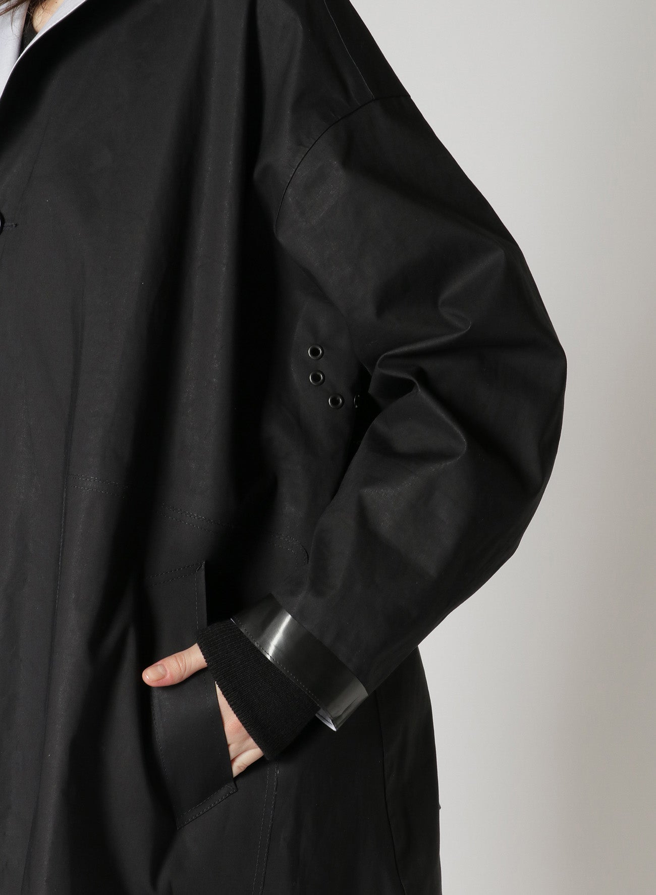 [Y's 1972 - Y’s CRAFTED BY MACKINTOSH]NO COLLAR COAT