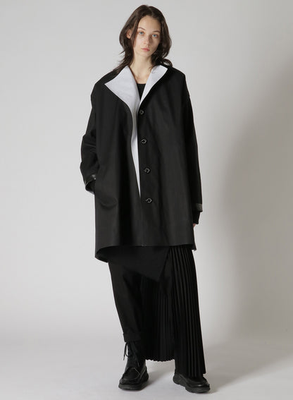[Y's 1972 - Y’s CRAFTED BY MACKINTOSH]NO COLLAR COAT