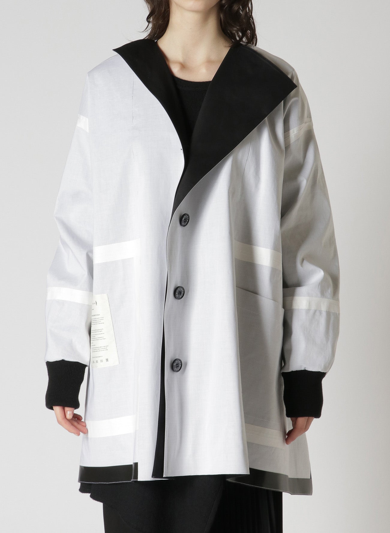 [Y's 1972 - Y’s CRAFTED BY MACKINTOSH]NO COLLAR COAT