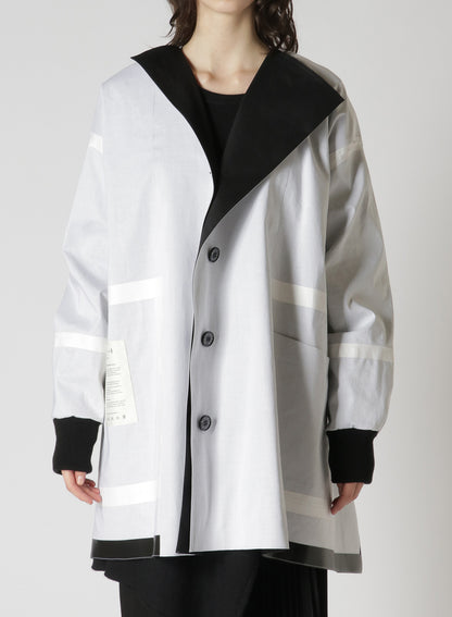 [Y's 1972 - Y’s CRAFTED BY MACKINTOSH]NO COLLAR COAT