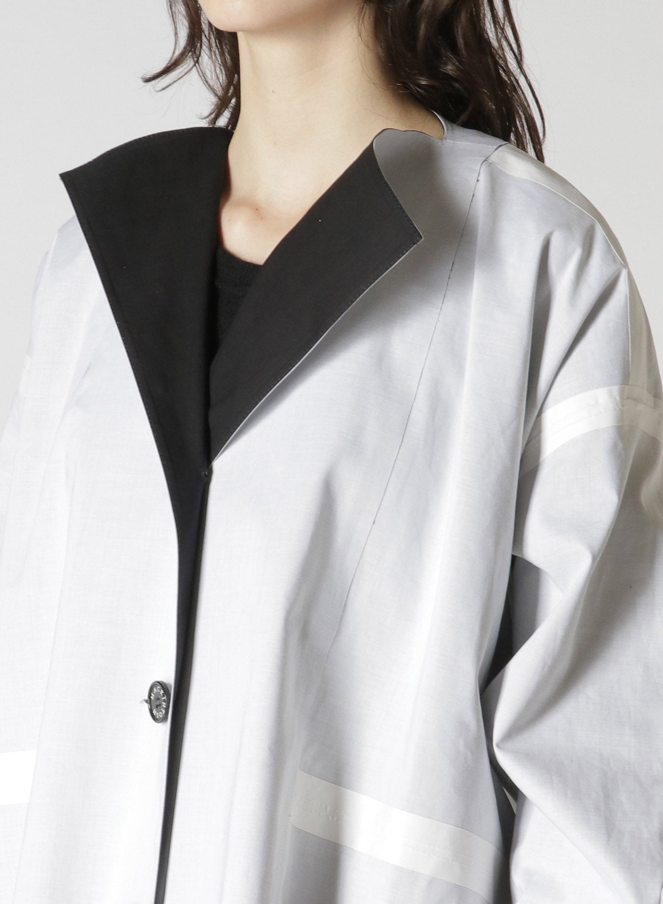 [Y's 1972 - Y’s CRAFTED BY MACKINTOSH]NO COLLAR COAT