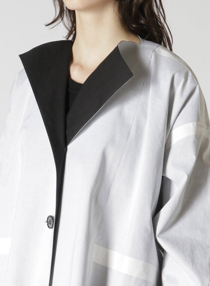 [Y's 1972 - Y’s CRAFTED BY MACKINTOSH]NO COLLAR COAT