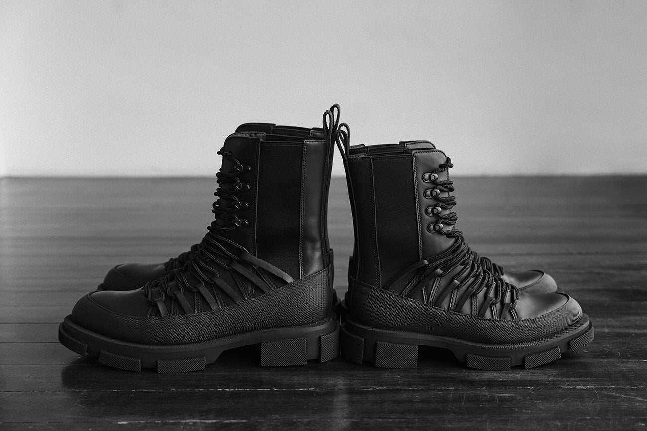 [Y's x both]Lace-up boots