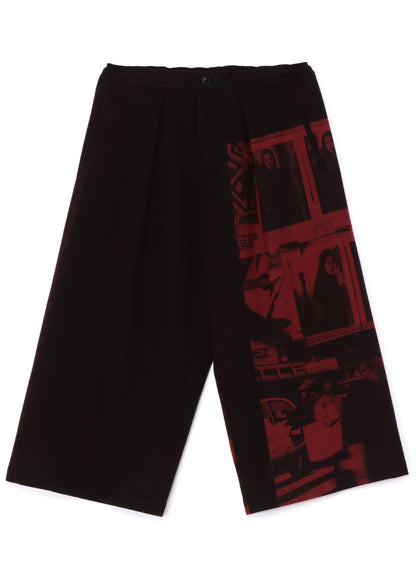 [Y's 1972 - A MOMENT IN Y's WITH MAX VADUKUL]TOP FLANNNEL FRONT TUCK WIDE PANTS