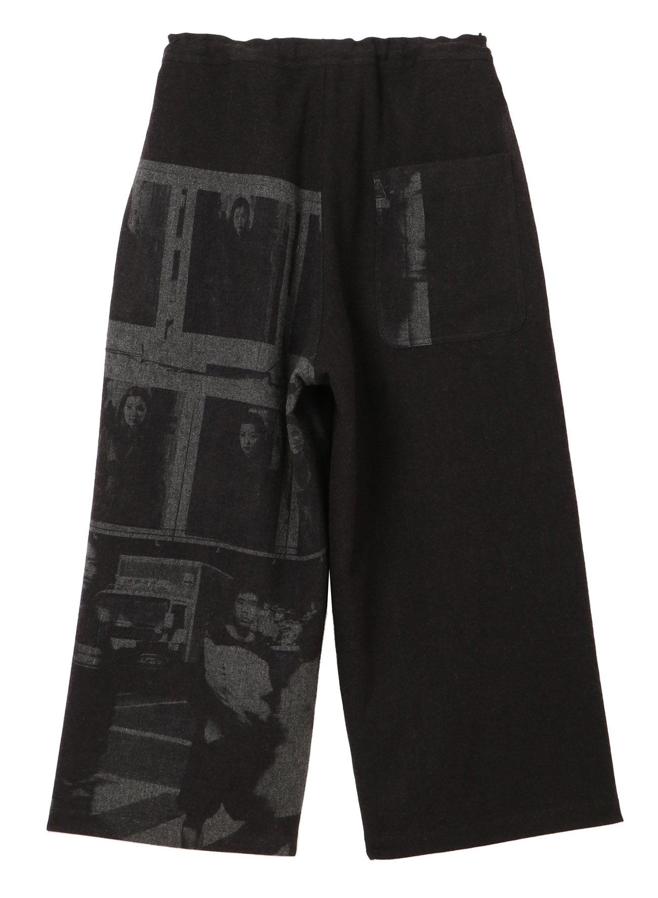 [Y's 1972 - A MOMENT IN Y's WITH MAX VADUKUL]TOP FLANNNEL FRONT TUCK WIDE PANTS