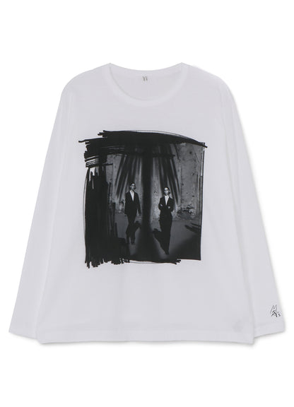 [Y's 1972 - A MOMENT IN Y's WITH MAX VADUKUL]PICTURE PIGMENT PRINT LONG SLEEVE T