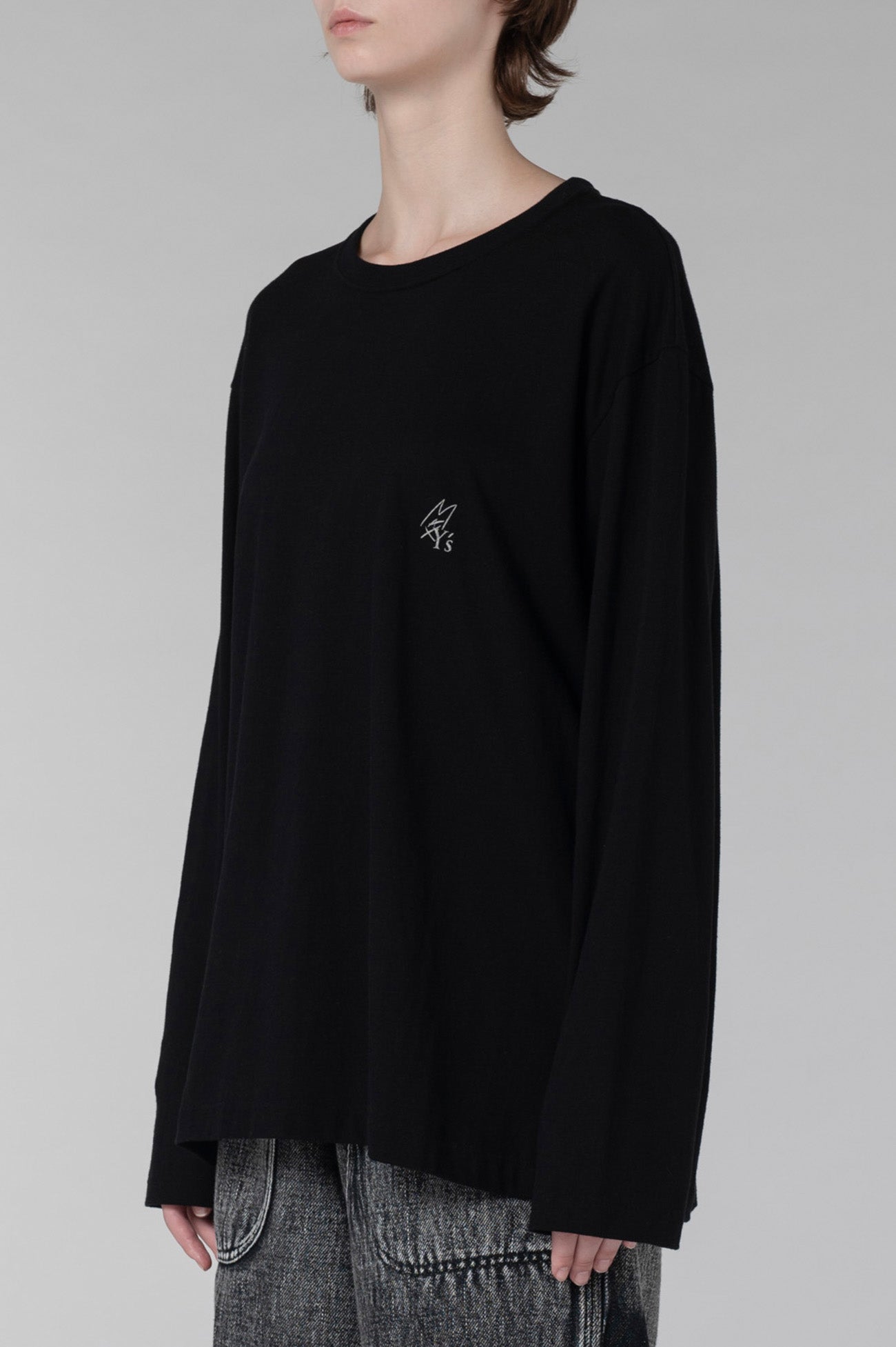 [Y's 1972 - A MOMENT IN Y's WITH MAX VADUKUL]PICTURE PIGMENT PRINT LONG SLEEVE T