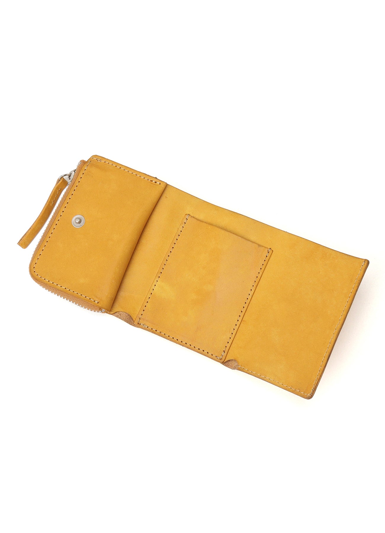 VEGETABLE-TANNED NUBUCK LEATHER TRIFOLD WALLET – THE SHOP YOHJI