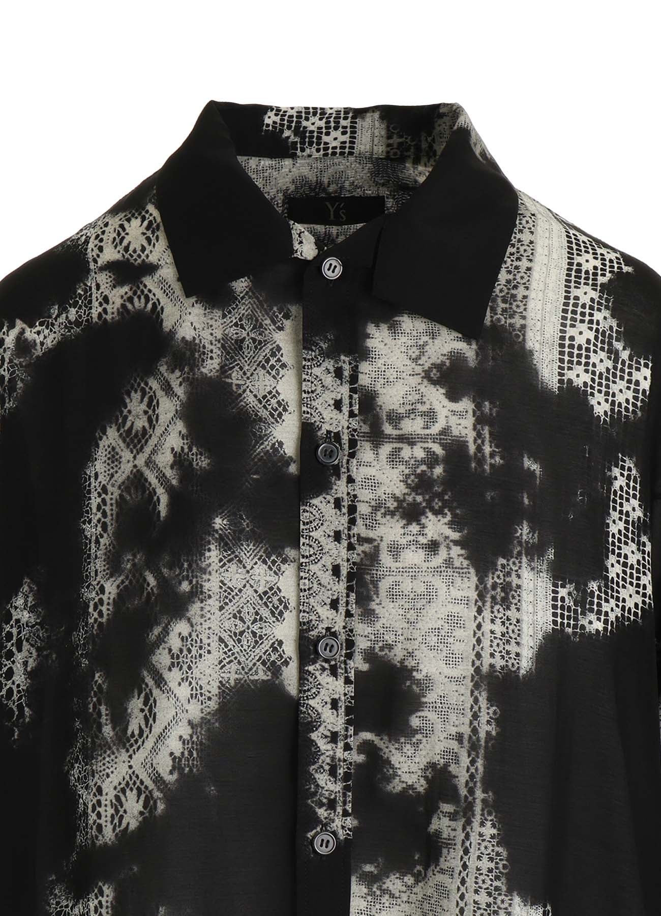 CUPRO/RAYON UNBALANCED BIG BLOUSE
