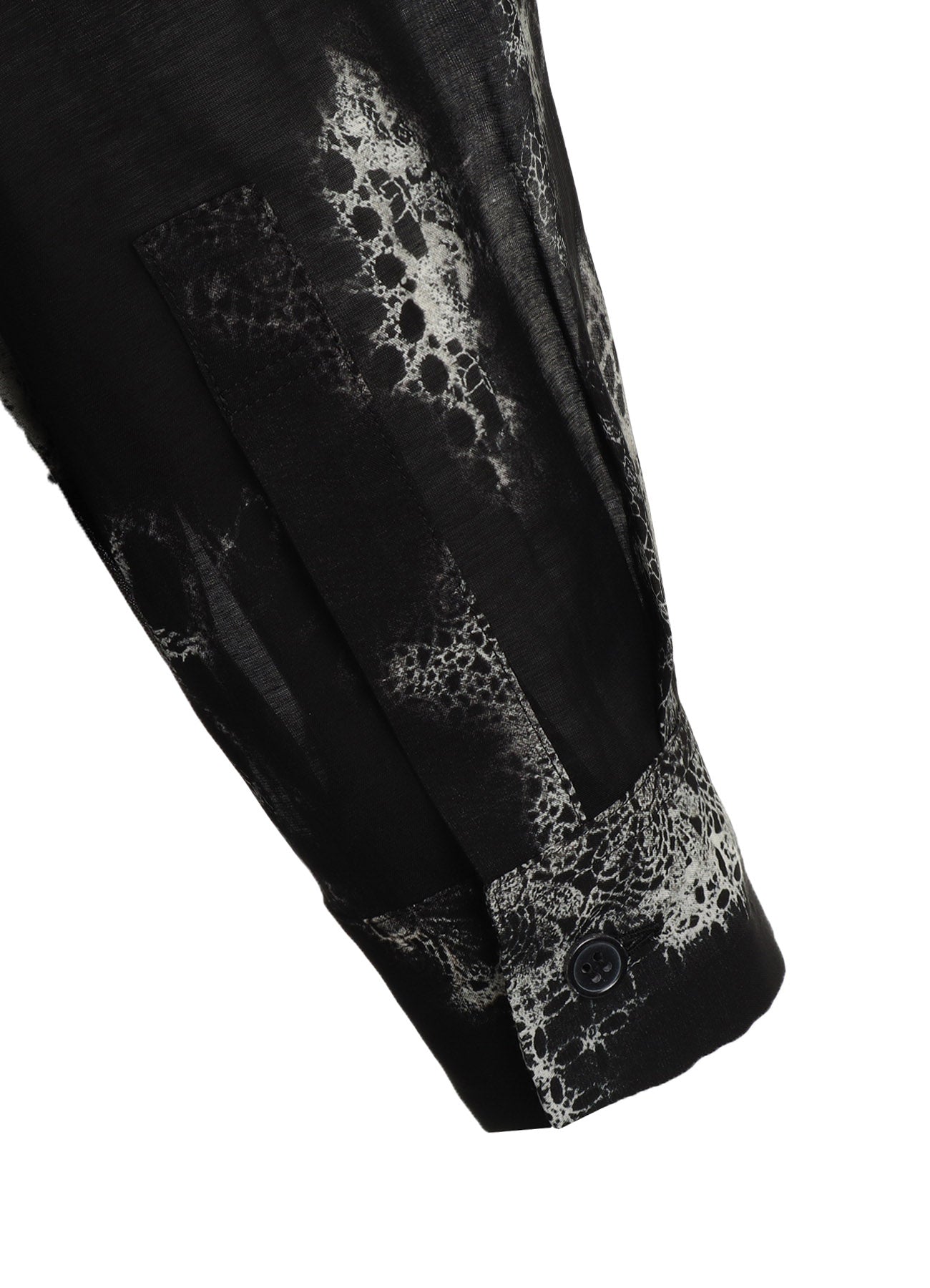 CUPRO/RAYON UNBALANCED BIG BLOUSE
