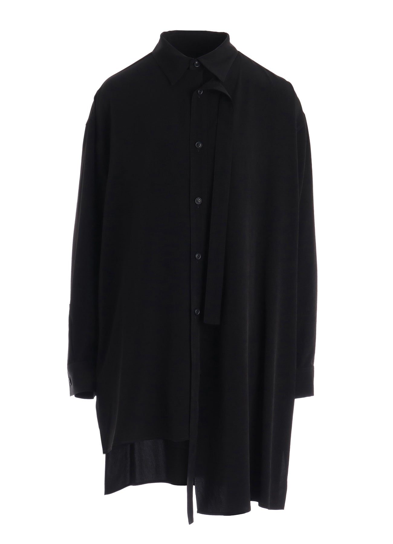 TA/PE CREPE DE CHINE LONG SLEEVE BLOUSE