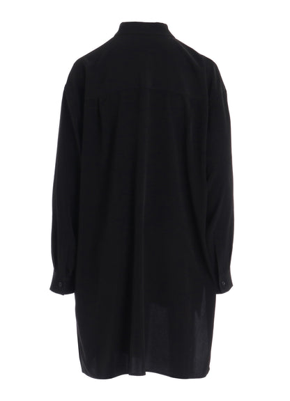 TA/PE CREPE DE CHINE LONG SLEEVE BLOUSE