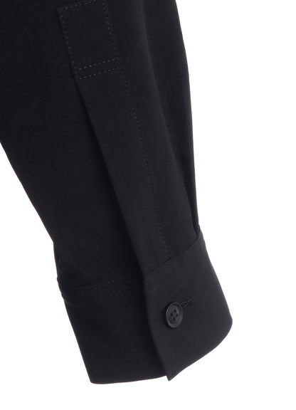 TA/PE CREPE DE CHINE LONG SLEEVE BLOUSE