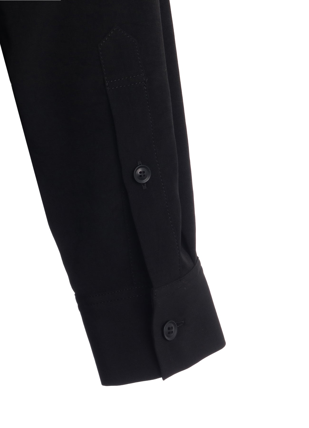 TA/PE CREPE DE CHINE DROP TAIL BLOUSE