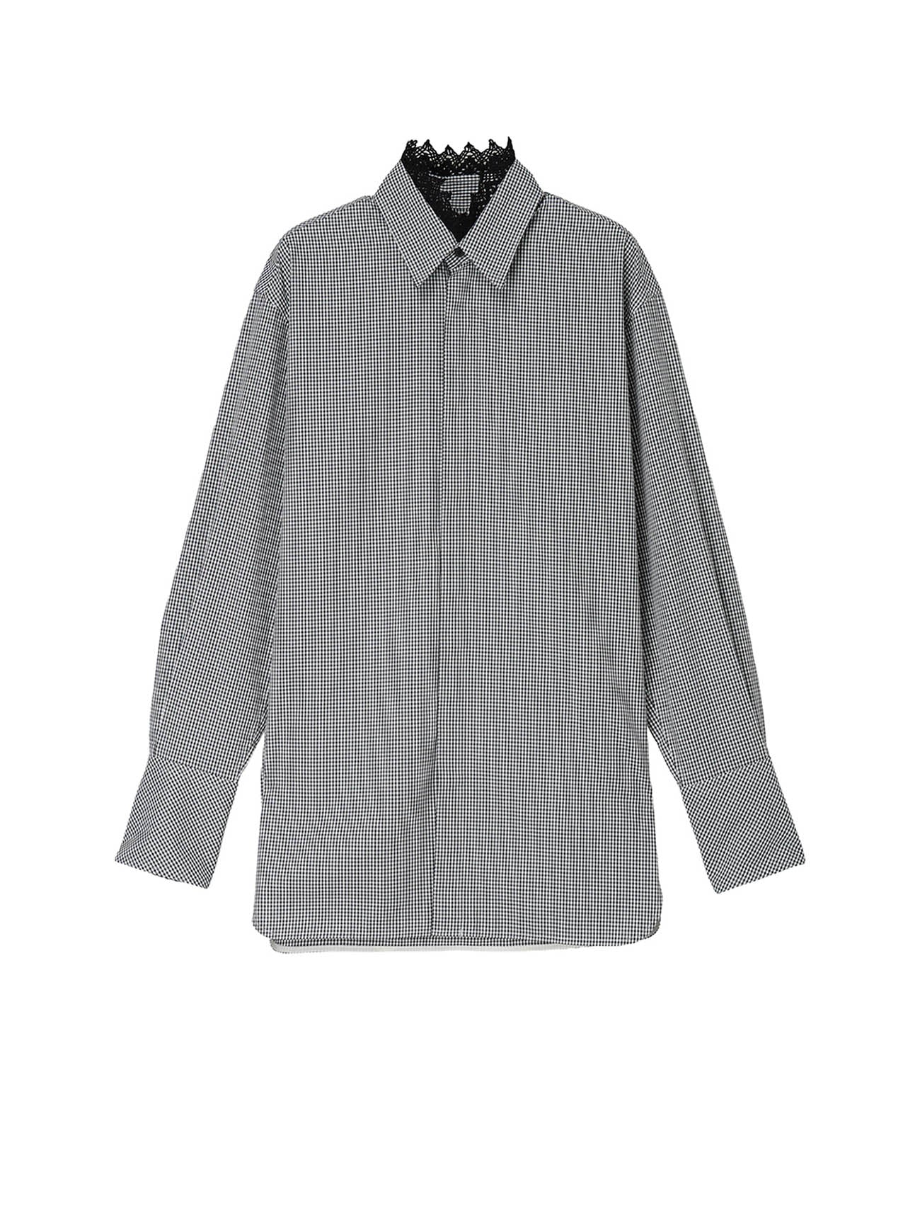 yohji yamamotoブラウス 50/ GINGHAM BLOUSE – THE SHOP YOHJI YAMAMOTO
