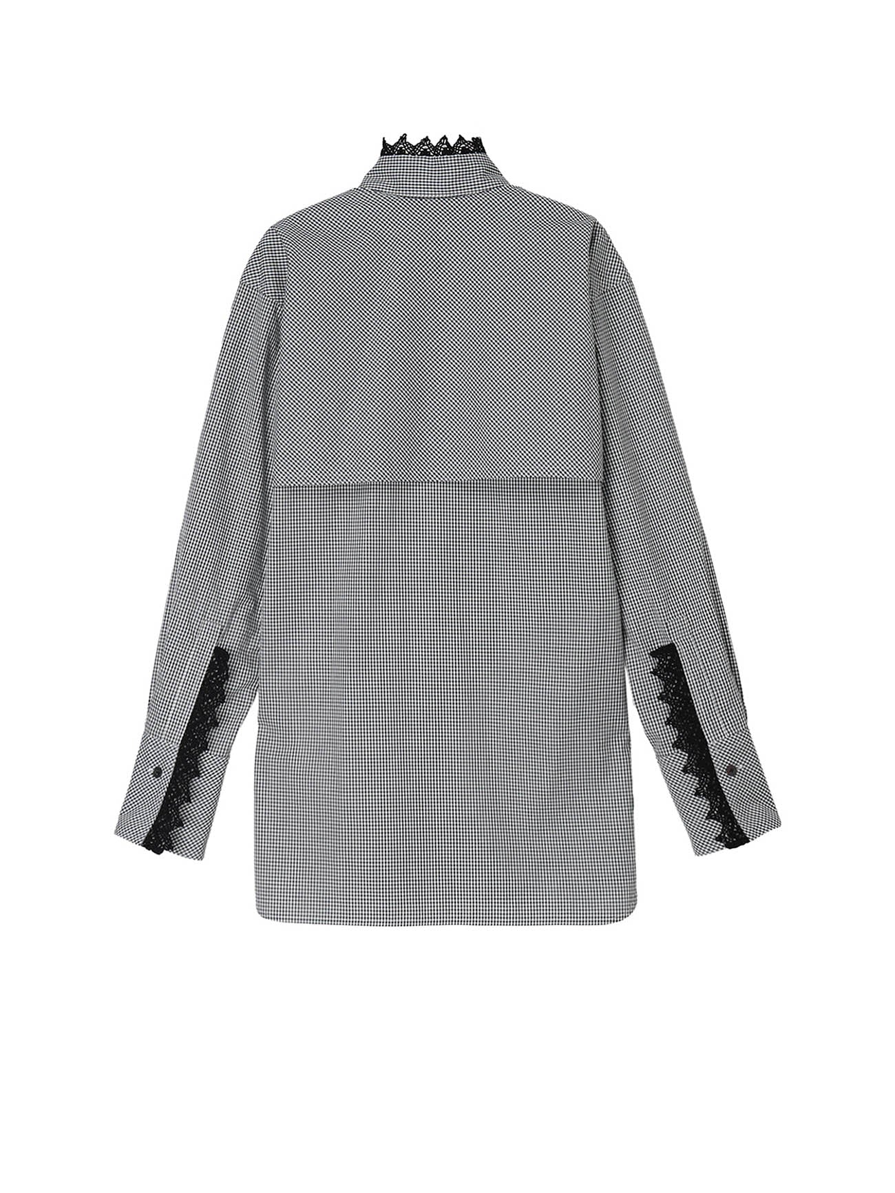 50/ GINGHAM BLOUSE – THE SHOP YOHJI YAMAMOTO