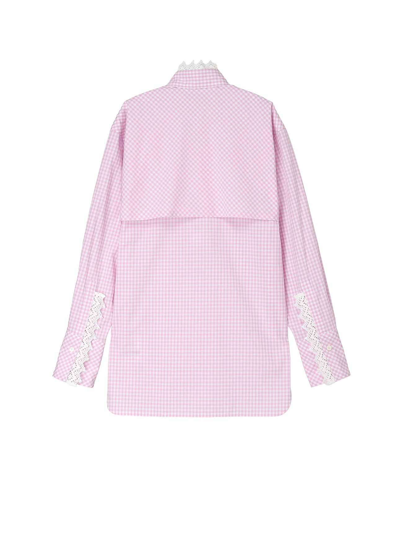 60/ GINGHAM BLOUSE – THE SHOP YOHJI YAMAMOTO