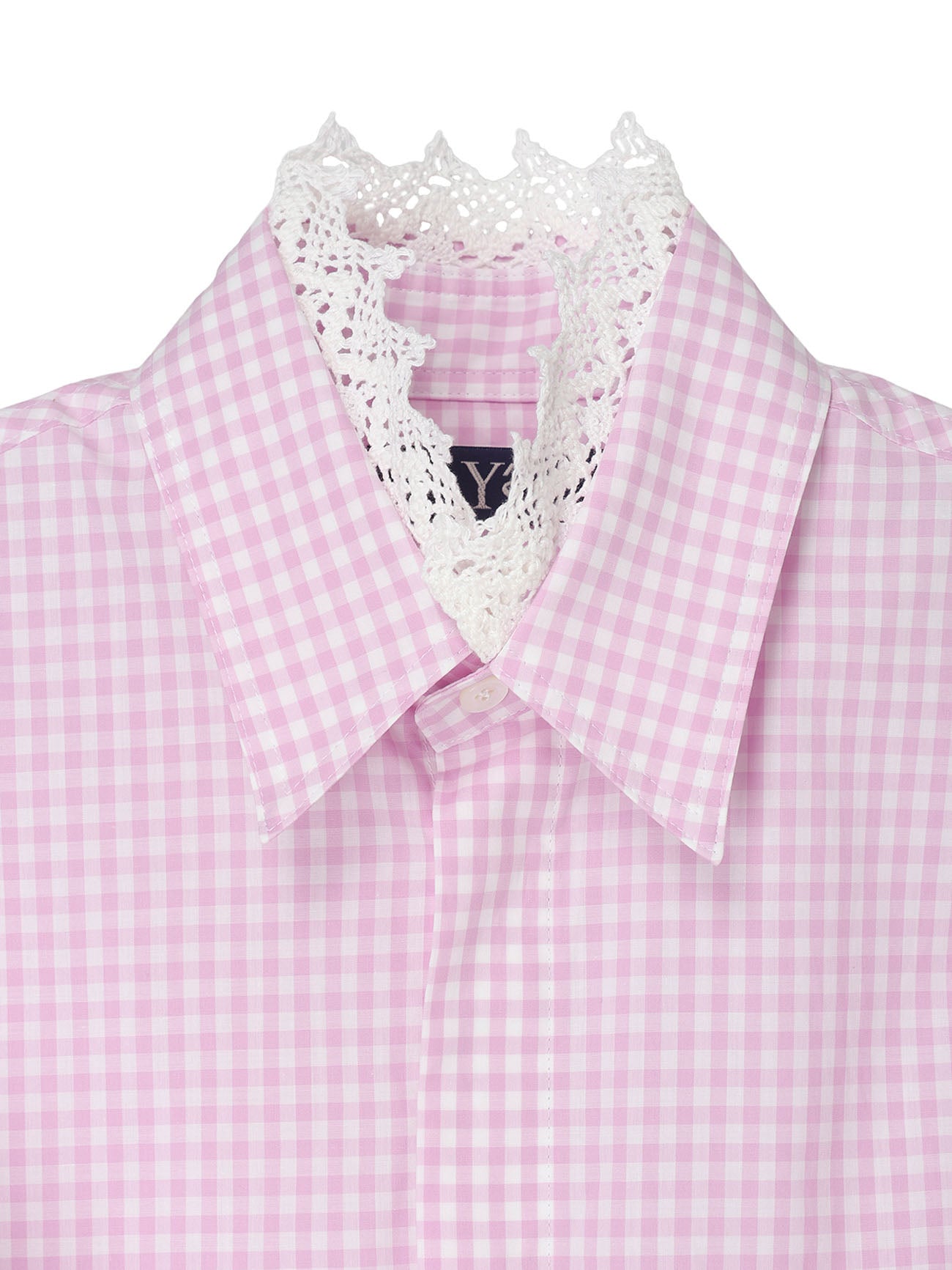 60/ GINGHAM BLOUSE – THE SHOP YOHJI YAMAMOTO