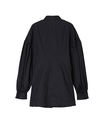 50/ COTTON BROAD BLOUSE