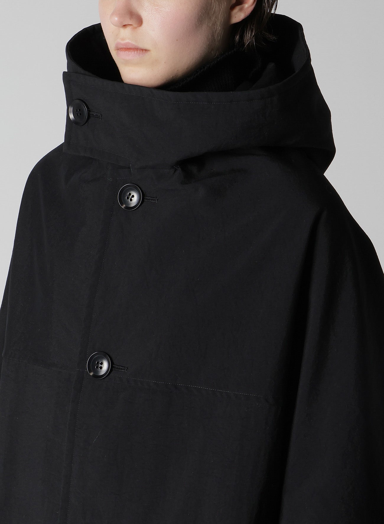 NY/ VINTAGE OXFORD HOODIE COAT