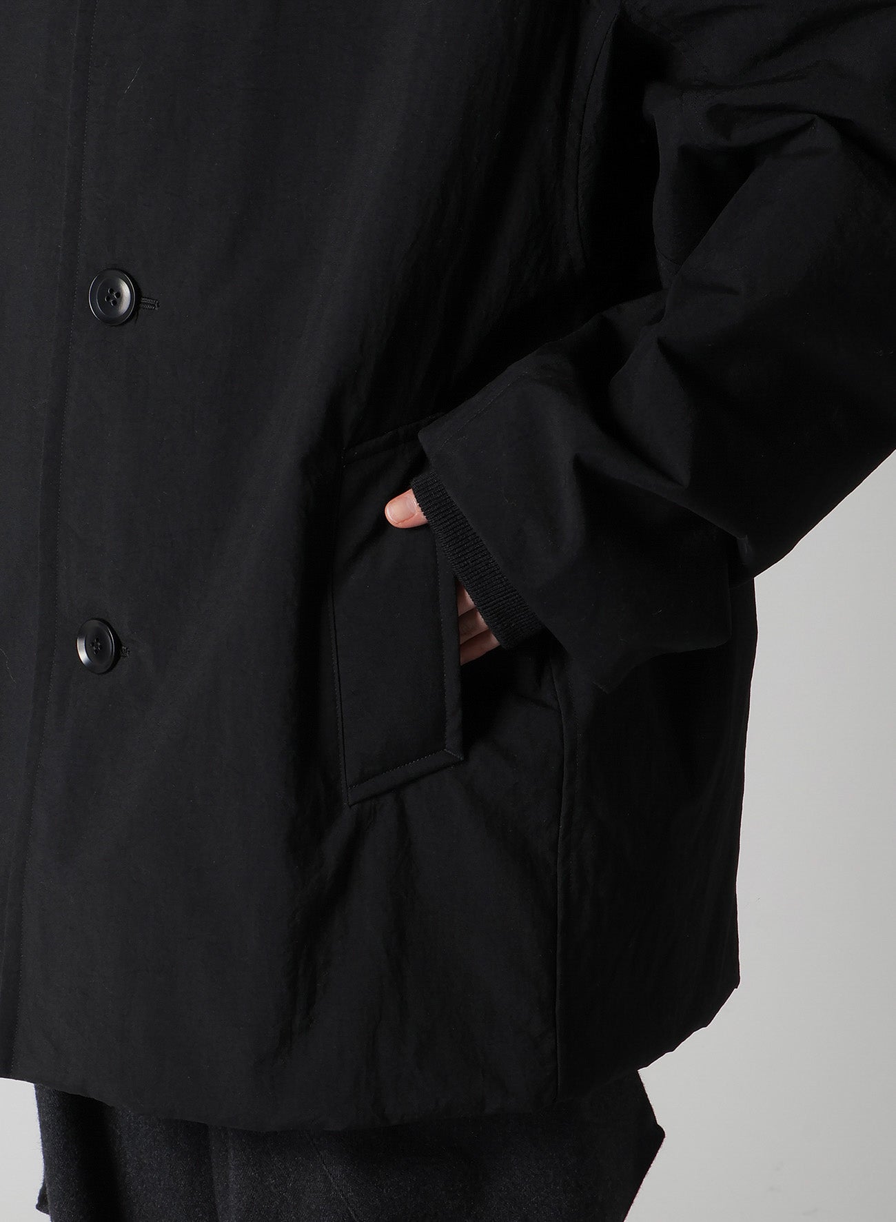 NY/ VINTAGE OXFORD HOODIE COAT