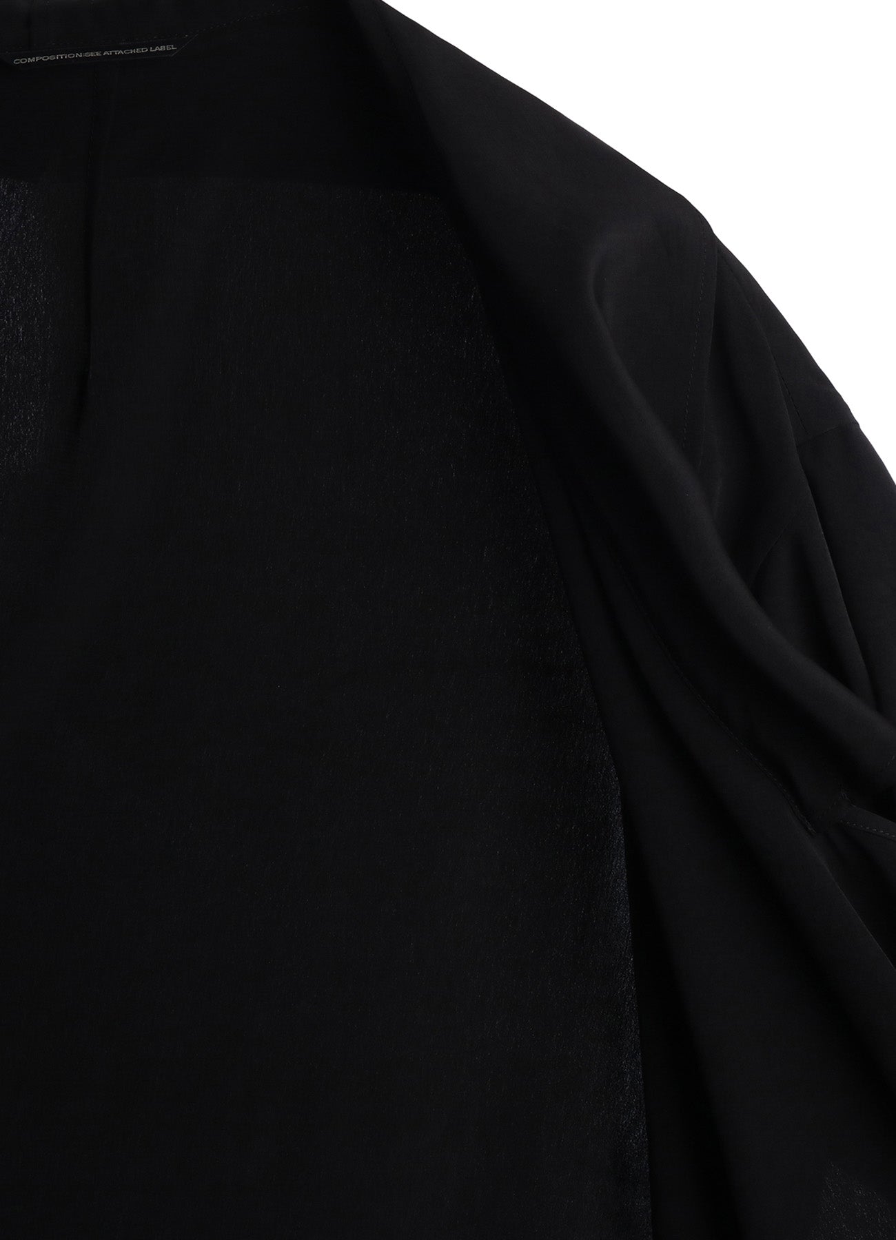 TA/PE CREPE DE CHINE COAT