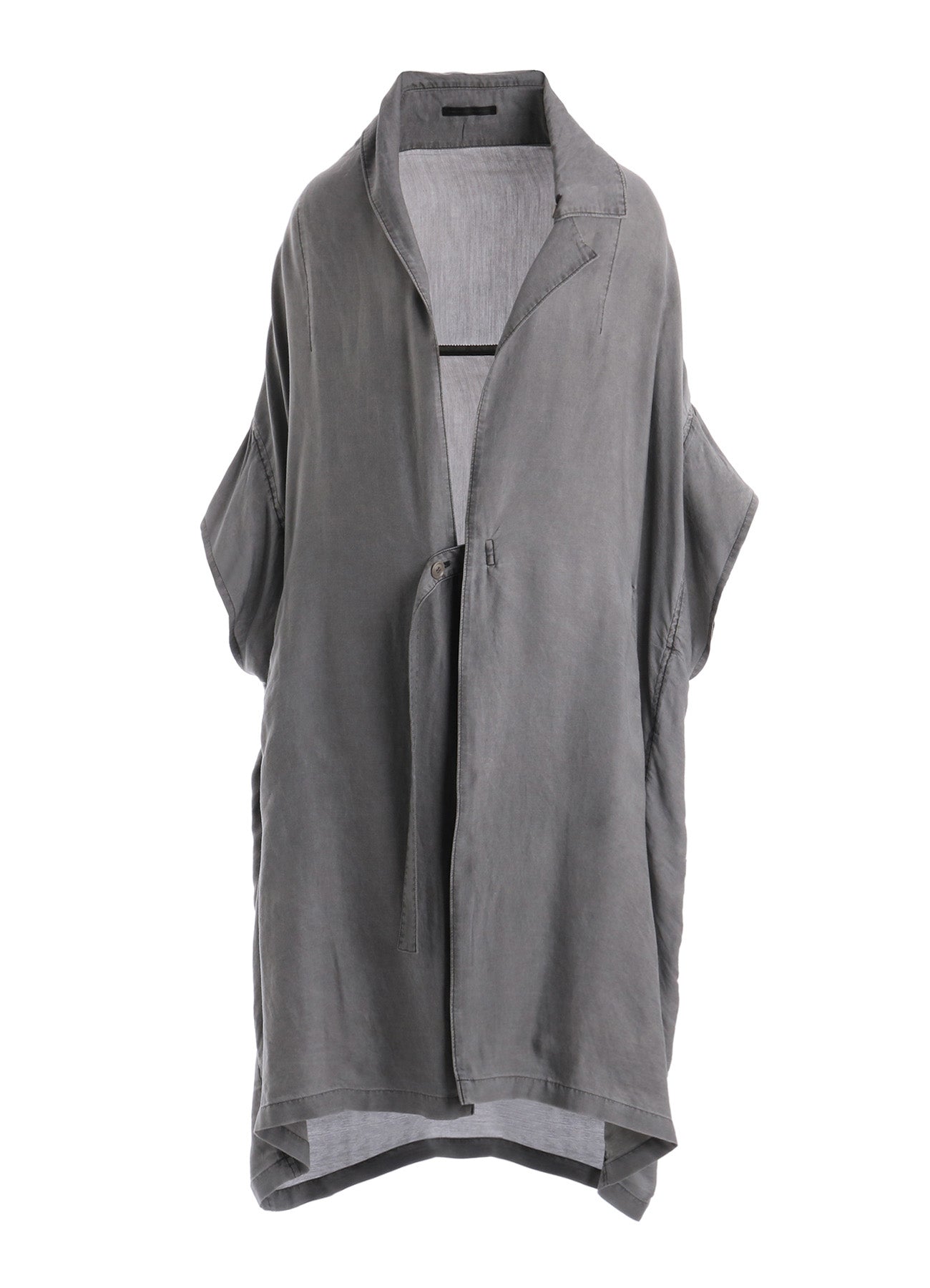 CUPRO/COTTON LAWN GARMENT DYED COAT