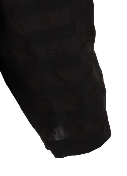 BIG GINGHAM CHECK STRAP DRESS