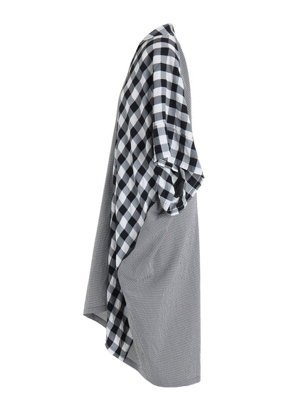 GINGHAM COMBINATION DRESS