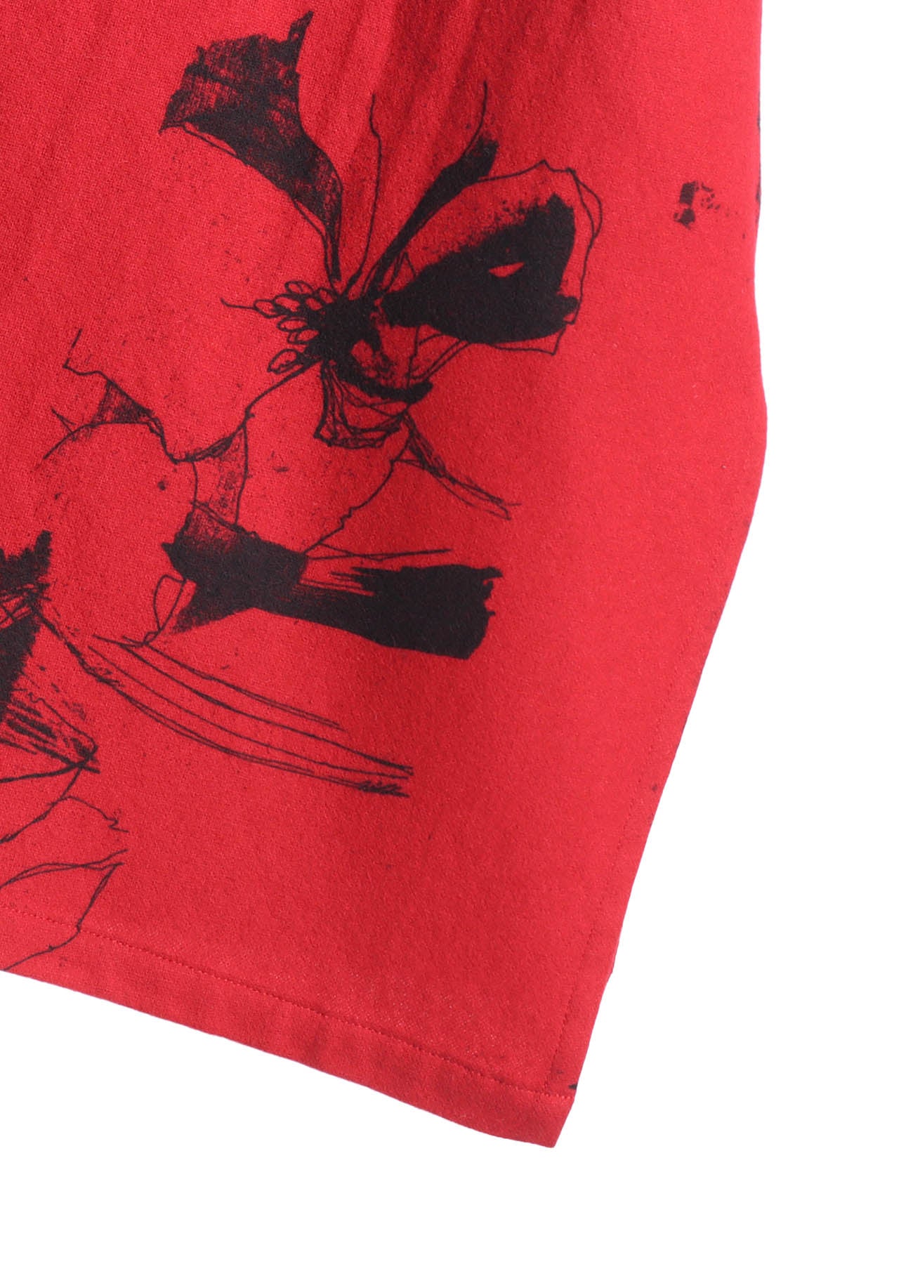 WOOL FLOWER PRINT DRESS