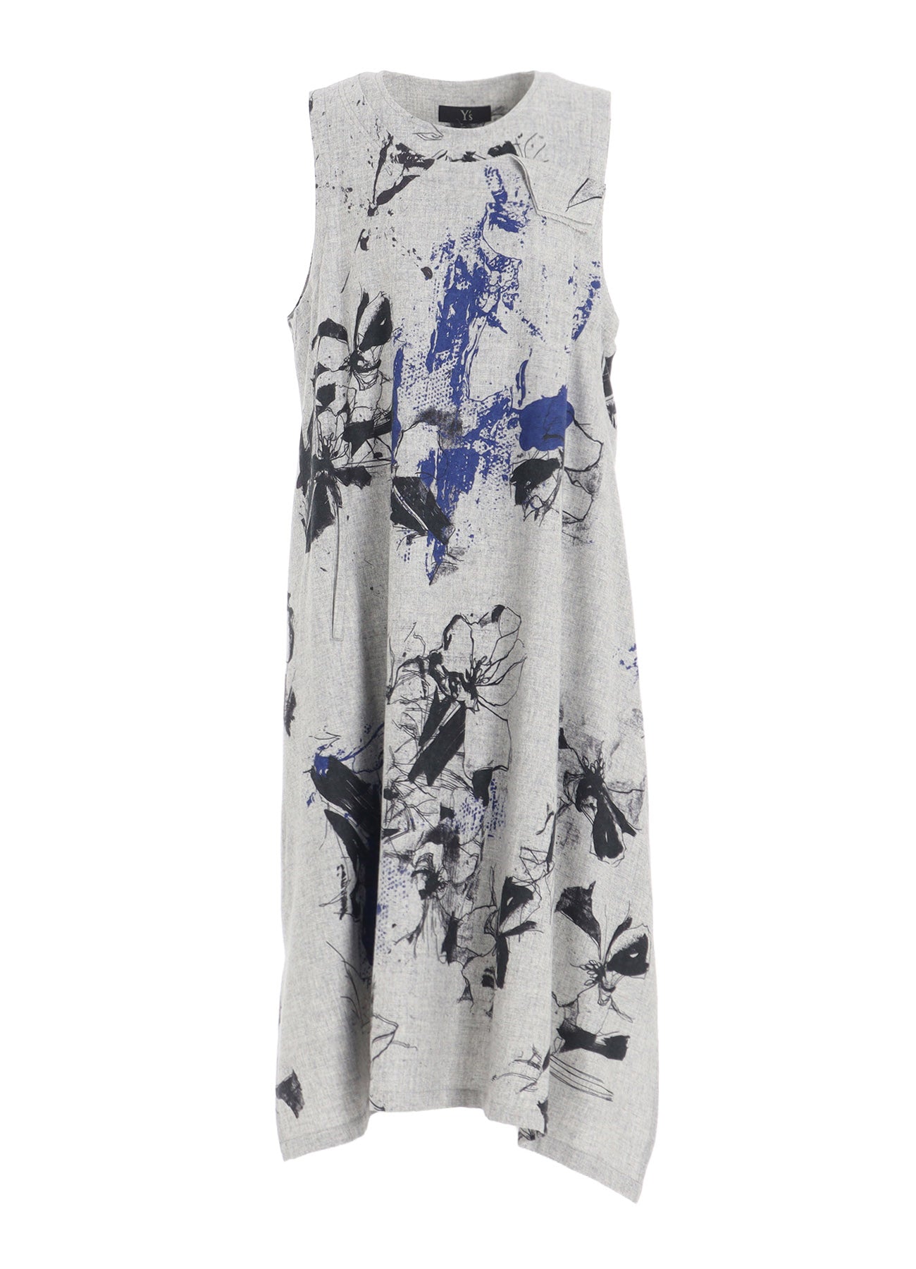 WOOL FLOWER PRINT DRESS