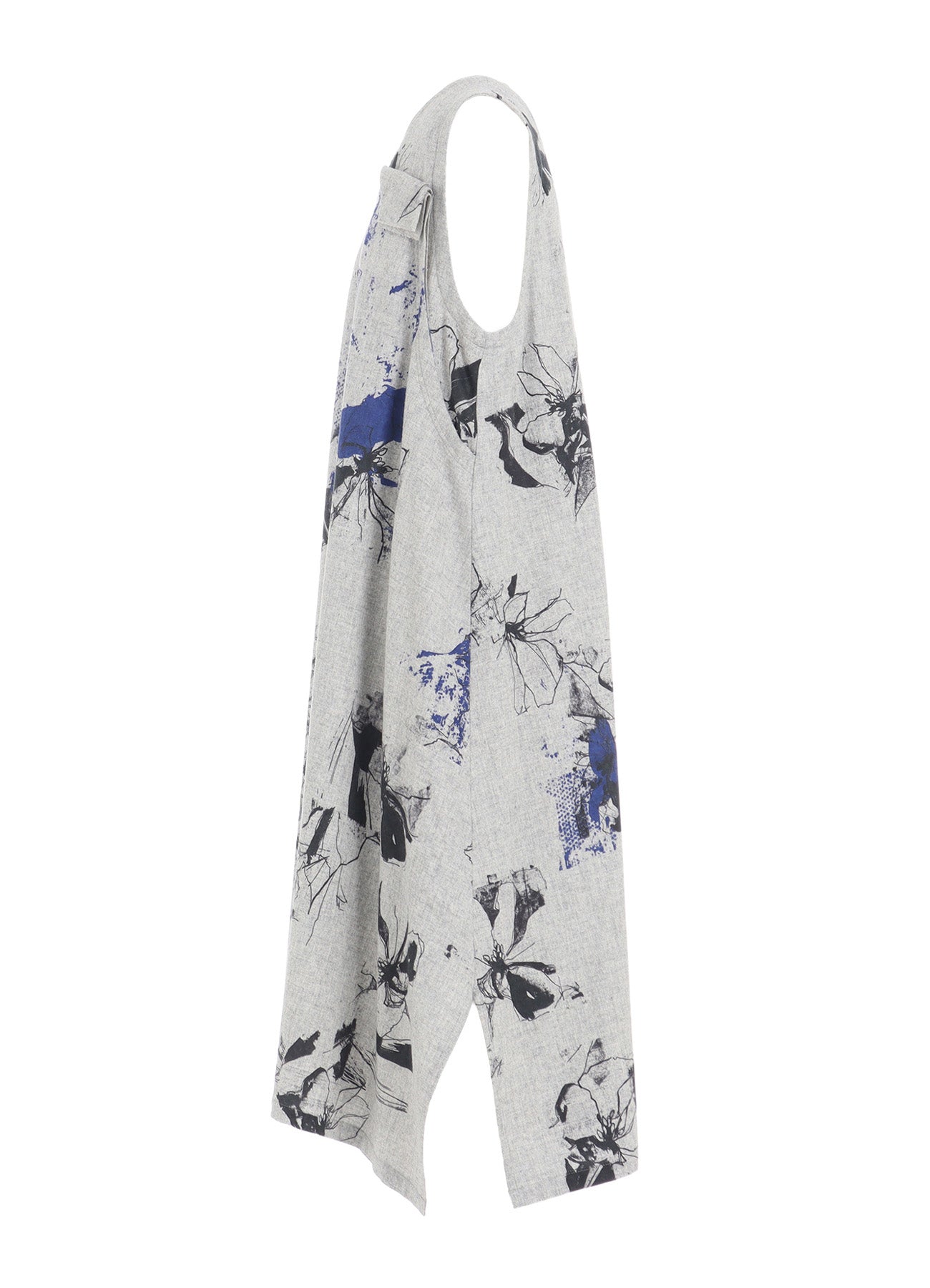 WOOL FLOWER PRINT DRESS